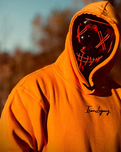 Orange 3D Signature Hoodie (Unisex)
