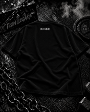 Load image into Gallery viewer, Old Warriors Samurai Oversized T-Shirt Black