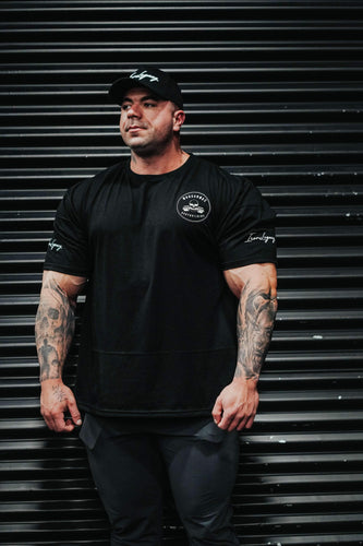 T-Shirt Oversize HARD WORK By Morgan MacDonald