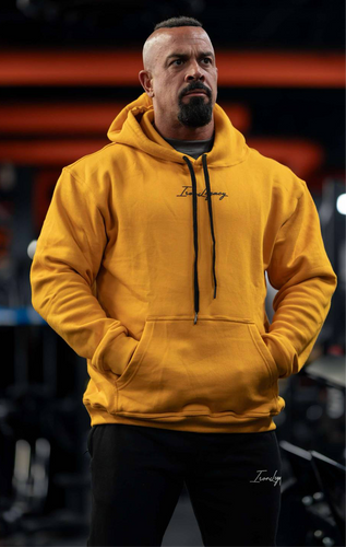 Hoodie Orange 3D Signature Homme/Femme