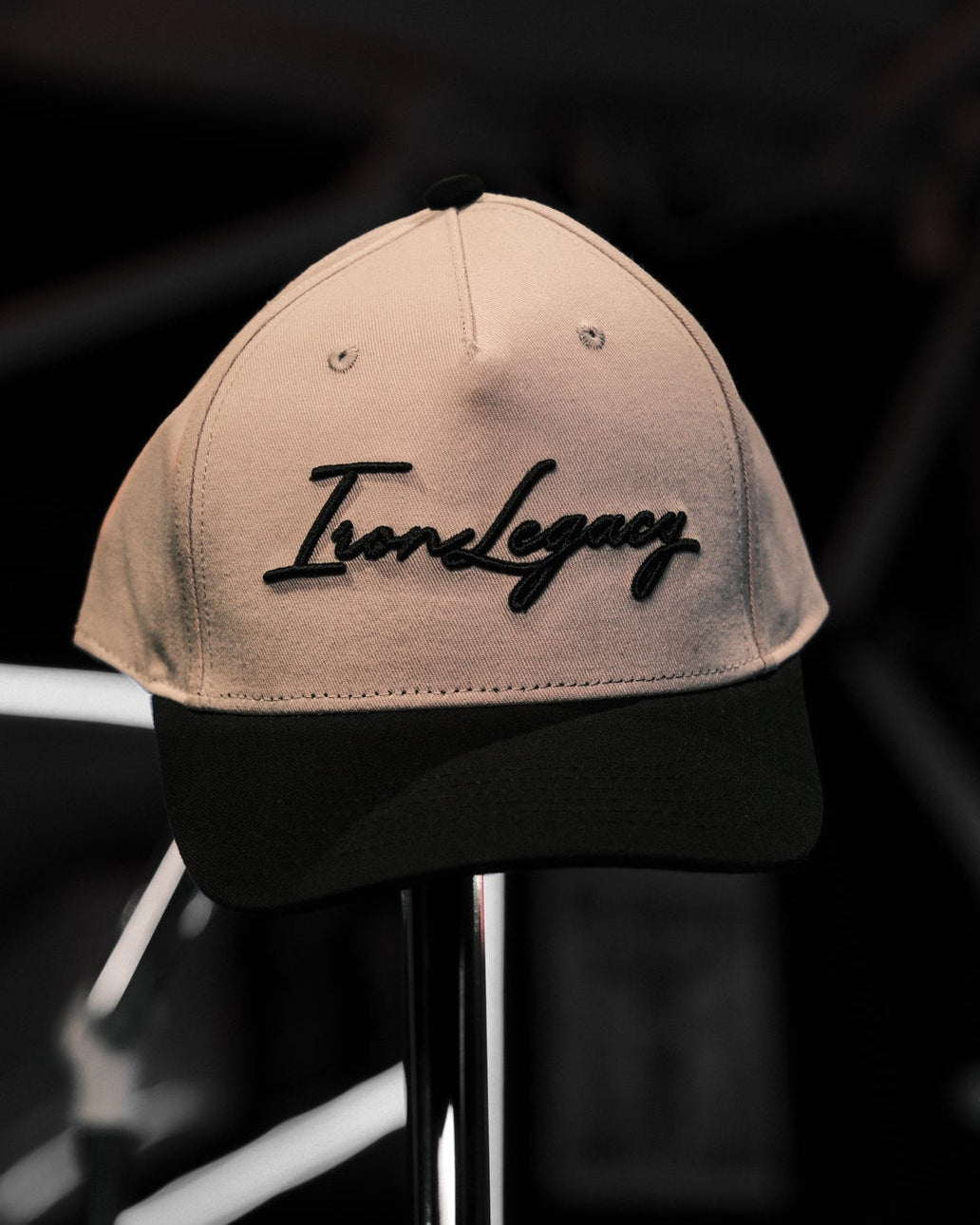 Signature Baseball Cap Grey/Black