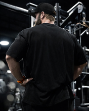 Load image into Gallery viewer, T-Shirt Oversized Signature Black 3D-Performance Light Weight