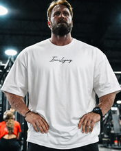 Load image into Gallery viewer, T-Shirt Oversized Signature White 3D-Performance Light Weight
