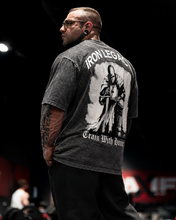 Load image into Gallery viewer, T-Shirt Oversized Acid Wash Warrior Templar