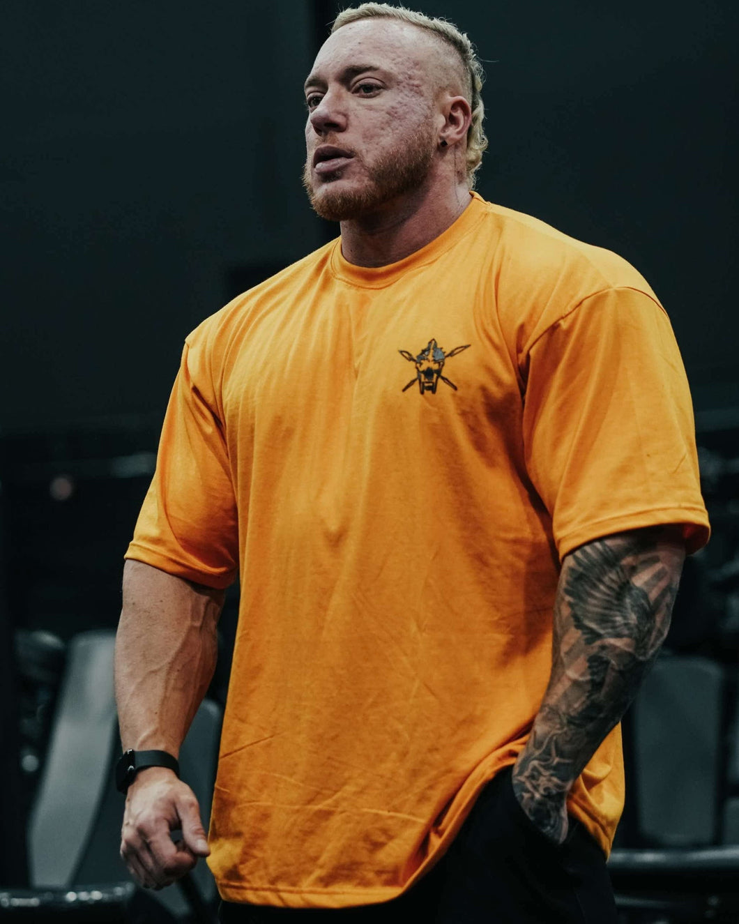 T-Shirt Oversize Amber Warrior FightWithHonor