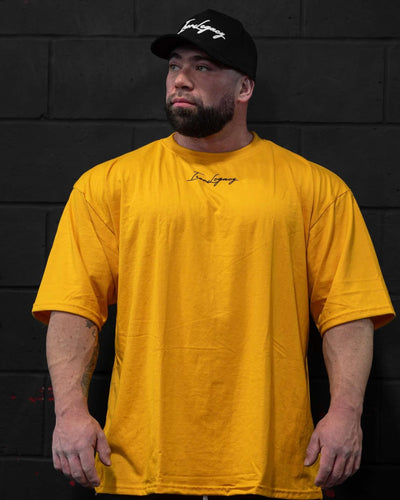 Signature Oversize Orange 3D T-Shirt