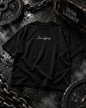 Load image into Gallery viewer, T-Shirt Oversized Signature Black 3D-Performance Light Weight