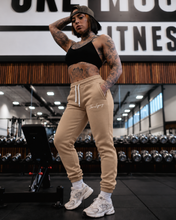 Load image into Gallery viewer, Sweat Pants SLIM Cream Signature 3D (Female)