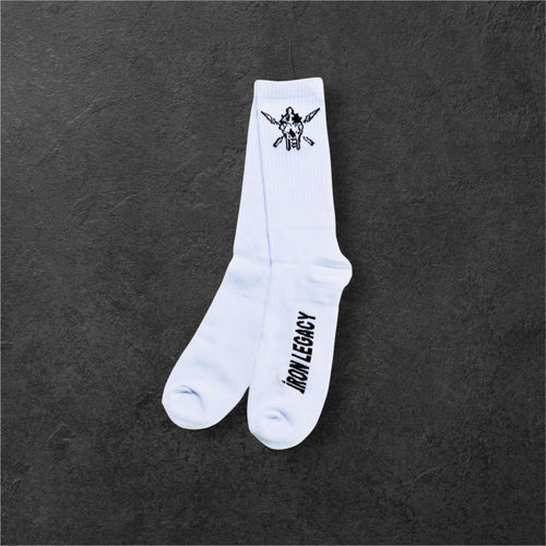 Long socks with logo