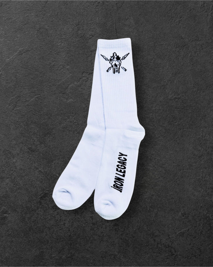 Long socks with logo