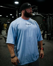 Load image into Gallery viewer, Signature Oversize Baby Blue 3D T-Shirt