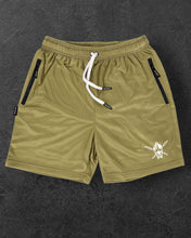 Load image into Gallery viewer, Short Warrior Green Olive Mesh