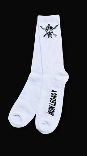 Long socks with logo
